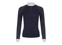 LeMieux Olivia Long Sleeve Show Shirt - Navy