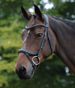 Collegiate ComFiTec Vogue Bridle Black