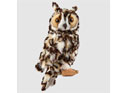 Living Nature Long Eared Owl 27cm Soft Toy