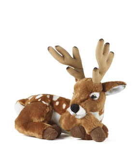 Living Nature Deer with Antlers 28cm