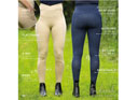 Hy Equestrian Fordwich Riding Tights - Navy