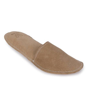 Digby & Fox Leather Slipper Dog Toy