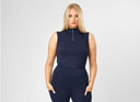 LeMieux Sleeveless Lazercut Base Layer - Navy