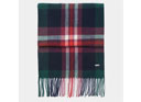 Joules Bracken Check Warm Handle Scarf - Navy Pink Check