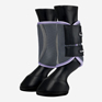 LeMieux Carbon Mesh Wrap Boots - Wisteria/Grey