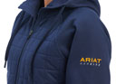 Ariat Rebar Regulator Full Zip Hoodie - Mood Indigo