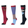 Dublin 3 Pack Socks - Berry Rider