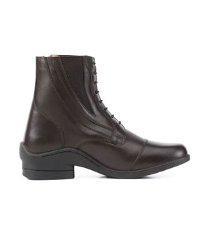 Moretta Alessia Leather Paddock Boot - Brown