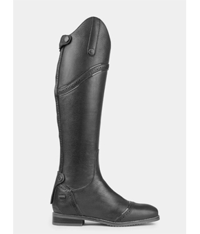 Moretta Amalfi Leather Riding Boots - Black