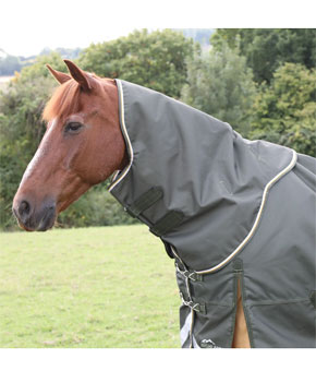 Shires Highlander Plus 50 Turnout Neck Cover Green