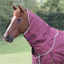 Shires Highlander Plus 100 Turnout Neck Cover Maroon