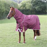 Shires Highlander Plus 100 Turnout Neck Cover Maroon