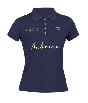 Aubrion Team Polo - Navy