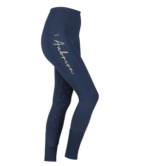 Aubrion Team Sculpt Riding Tights - Navy