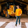 Ariat Rebar Cotton Strong T-Shirt - Safety Orange