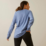 Ariat Rebar Cotton Strong Long Sleeve T-Shirt - Blue