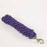 Shires Extra Long Lead Rope Purple