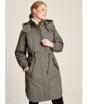 Joules Langford Waterproof Coat - Dark Grey