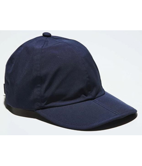 Sealskinz Salle Waterproof Mens Foldable Peak Cap Navy