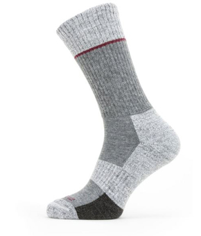 Sealskinz Thurton Solo Mid Sock Grey/White/Red