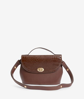 Joules Claire Handbag - Dark Brown