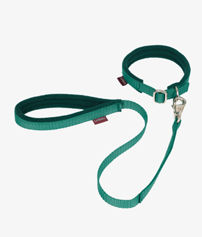 LeMieux Toy Dog Collar and Lead Set Emerald Green