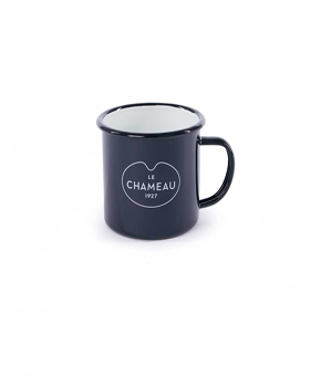 Le Chameau Enamel Cup - Bleu Fonce