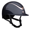 Shires Karben Alina Ellipse Riding Hat - Navy/Rose Gold