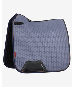 LeMieux Suede Dressage Square - Jay Blue