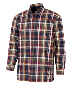 Hoggs of Fife Arran Microfleece Lined Cotton Shirt