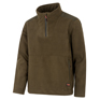 Hoggs of Fife Green King II 1/4 Zip Bonded Fleece