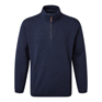 Castle Clothing Easton Pullover Half Zip - Navy