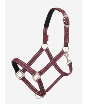 LeMieux Neoprene Yard Headcollar Burgundy