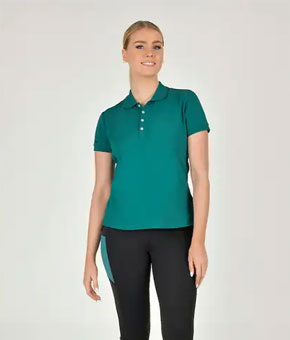 Dublin Lauren Short Sleeve Polo - Deep Lake