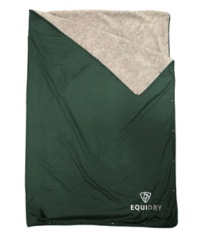 Equidry Equiblanket - Black Forest Green/Grey