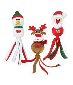 Kong Holiday Wubba Assorted Large