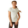 Ariat Youth Saddle Tee - Heather Plume