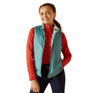 Ariat Bella Reversible Insulated Gilet - Painted Ponies / Brittany Blue