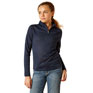 Ariat Sunstopper 3.0 1/4 Zip Baselayer - Navy Dot