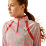 Ariat Sunstopper 3.0 1/4 Zip Baselayer - Petals