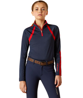 Ariat Youth 3.0 1/4 Zip Baselayer - Team