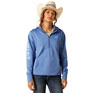 Ariat Tek Hoodie 1/2 Zip - Dutch Blue