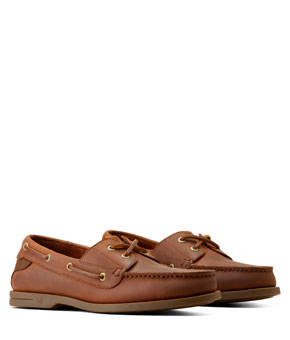 Ariat Men's Antigua Boat Shoe - Bridle Brown