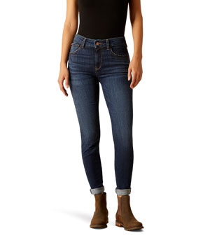 Ariat High Rise Bridle Skinny Jean - Puerto Rico