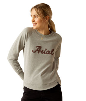 Ariat Benicia Sweatshirt - Heather Grey