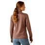 Ariat Tek Team 1/2 Zip Sweatshirt - Mauve