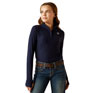 Ariat Lowell 3.0 1/4 Zip Baselayer - Navy