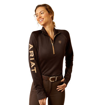 Ariat Tek Team 1/2 Zip Sweatshirt - Mole