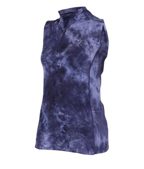 Aubrion Revive Sleeveless Base Layer - Tie Dye