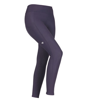 Aubrion Laminated Riding Tights - Navy